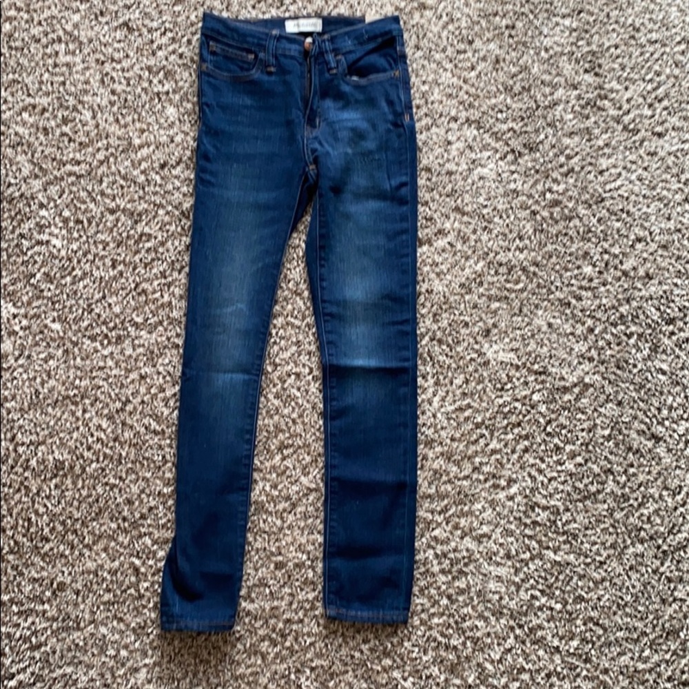 Madewell 9” Midrise Skinny with Magic Pocket